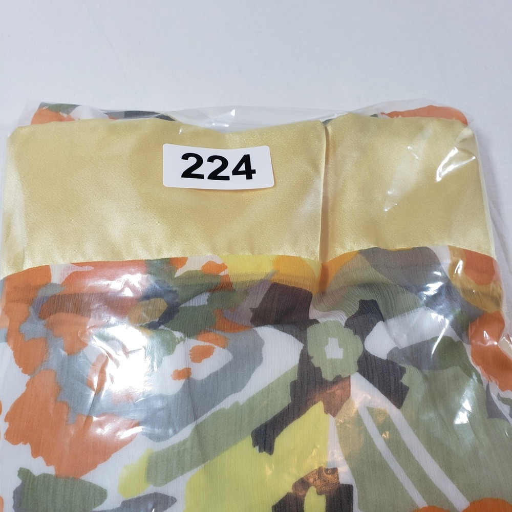 Byline Ever‎ California Halter Dress Floral Sheer Overlay Party Cocktail L - Picture 5 of 5